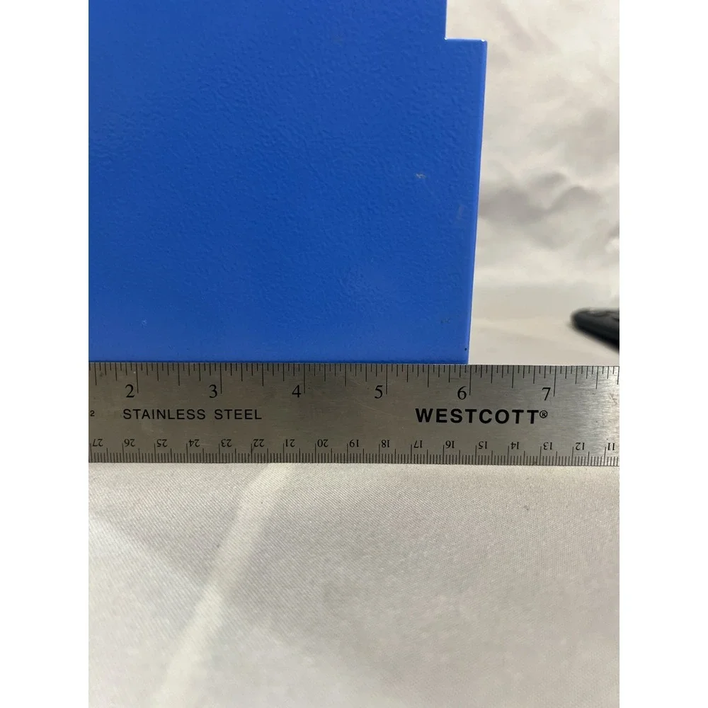 TIP/SUGGESTION/DONATION BOX W/KEY‎ WALL/COUNTER ATTACHMENT HOLES (2507)